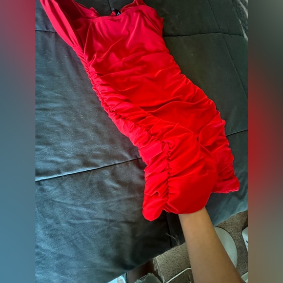 Red Homecoming Dress - Picture 3 of 5